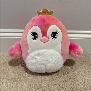 Squishmallows Pink Penguin With Crown